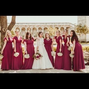 Azazie Mulberry Prom/Bridesmaid dress modest